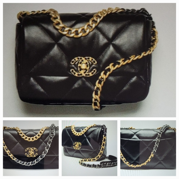 Chanel  style HARDWARE /BAG REPLACEMENT strap  and Closure - Picture 2 of 8